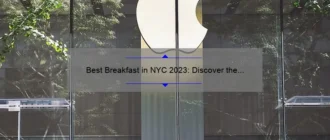 Best Breakfast in NYC 2023: Discover the Top Morning Eateries in the Big Apple