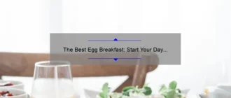 The Best Egg Breakfast: Start Your Day Right with These Delicious Recipes