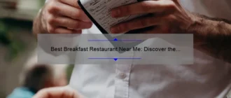 Best Breakfast Restaurant Near Me: Discover the Perfect Morning Spot!