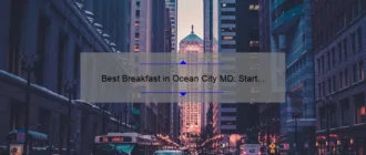 Best Breakfast in Ocean City MD: Start Your Day Right with These Top Picks