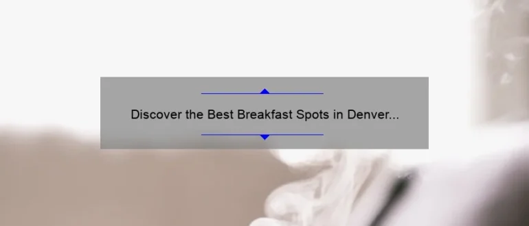 Discover the Best Breakfast Spots in Denver for a Memorable Morning Meal