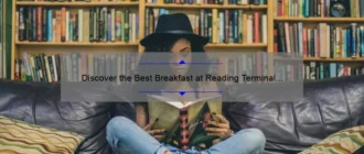 Discover the Best Breakfast at Reading Terminal Market: A Delicious Start to Your Day!