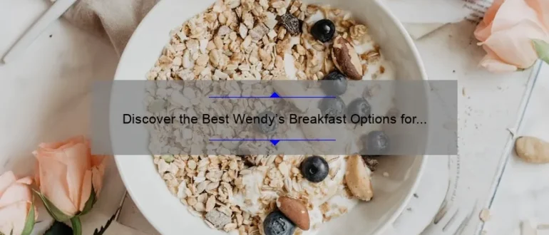 Discover the Best Wendy’s Breakfast Options for a Delicious Start to Your Day