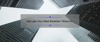 Salt Lake City’s Best Breakfast: Where to Start Your Day Right