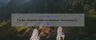 The Best Breakfast California Adventure: Discovering the Ultimate Morning Delights