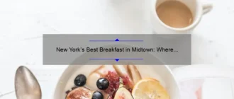 New York’s Best Breakfast in Midtown: Where to Start Your Day Right