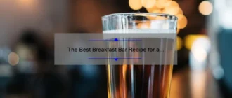 The Best Breakfast Bar Recipe for a Healthy Start