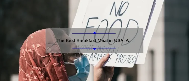 The Best Breakfast Meal in USA: A Delicious Start to Your Day