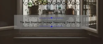The Best Breakfast Sausage Seasoning: Elevate Your Morning Meal