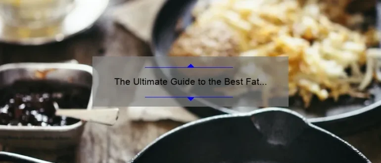 The Ultimate Guide to the Best Fat Burning Breakfast Smoothie