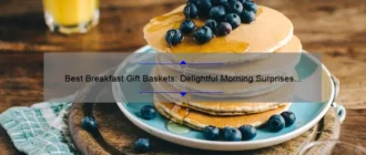 Best Breakfast Gift Baskets: Delightful Morning Surprises for Every Occasion
