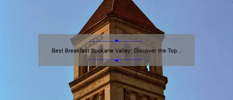 Best Breakfast Spokane Valley: Discover the Top Morning Eateries in Town