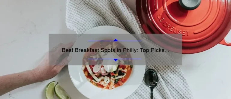 Best Breakfast Spots in Philly: Top Picks for a Delicious Morning Meal