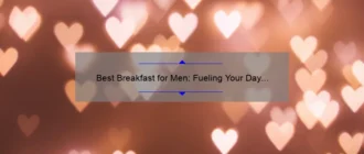 Best Breakfast for Men: Fueling Your Day with the Perfect Morning Meal