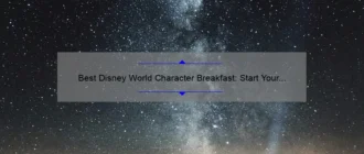 Best Disney World Character Breakfast: Start Your Day with Magic