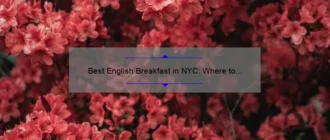 Best English Breakfast in NYC: Where to Find the Perfect Morning Meal