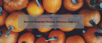 Best Fall Breakfast Recipes: Delicious Ideas to Start Your Day