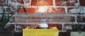 Discover the Best Breakfast Places in Portland: Top Picks for a Delicious Morning Meal!