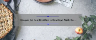Discover the Best Breakfast in Downtown Nashville: A Food Lover’s Guide