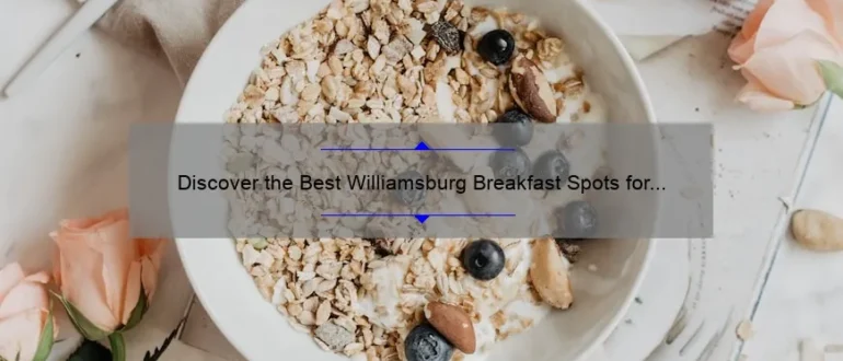 Discover the Best Williamsburg Breakfast Spots for a Delicious Start to Your Day