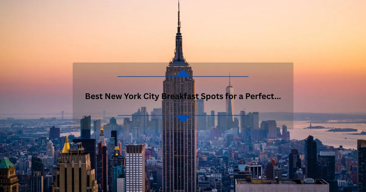 Best New York City Breakfast Spots